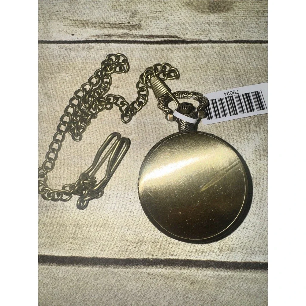 Poker Players Vintage Style Invicta Royal Flush Pocket Watch Bronze 47mm
